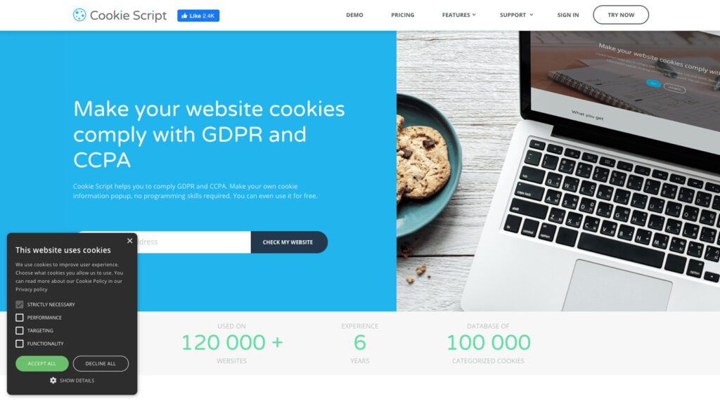 Cookie Script cookie consent management platform